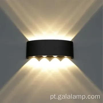 Luzes de parede LED modernas para corredor e varanda